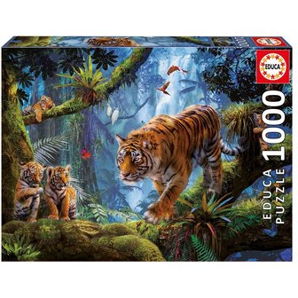 Tigers in the tree - Puzzel (1000)