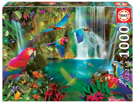 Perroquets tropicaux - Puzzle (1000)