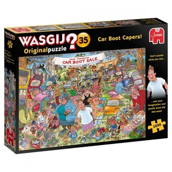 Wasgij Original Puzzel (#35): Vlooienmarkt vondsten! (1000)