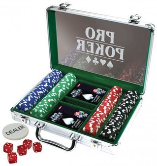 Pro Poker Set Case (200 Chips)