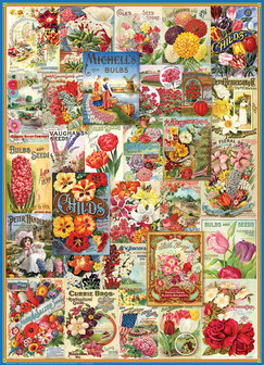 Flowers Seed Catalogue Collection - Puzzel (1000)