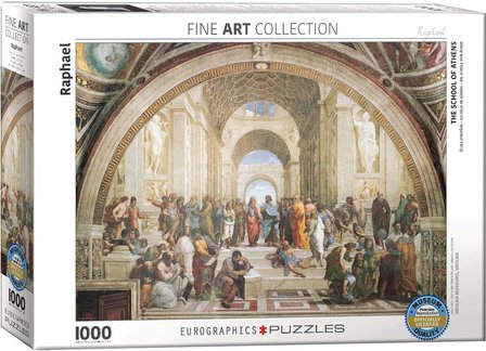 The School of Athens, Raphael - Puzzel (1000)