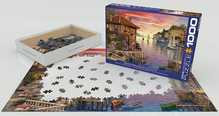 Mediterranean Harbor - Puzzel (1000)