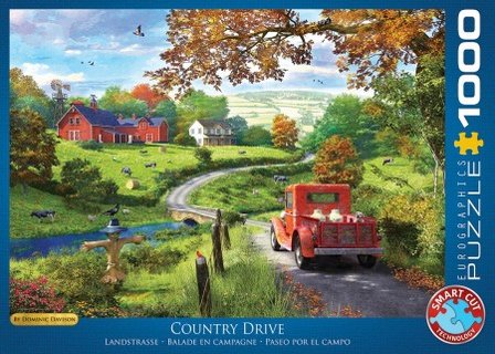 The Country Drive - Puzzel (1000)