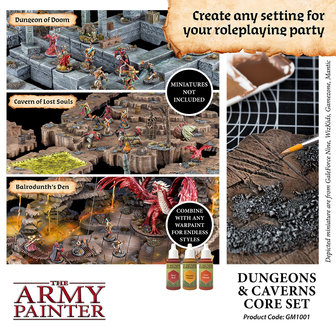 Gamemaster: Dungeon&#039;s &amp; Caverns Core Set (The Army Painter)