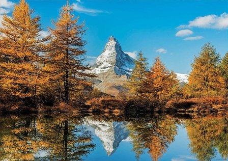 Matterhorn Mountain in Autumn - Puzzel (1000)