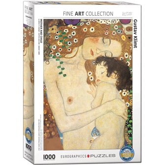 Mother and Child, Gustav Klimt - Puzzel (1000)