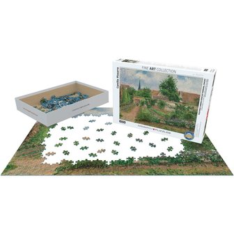 Vegetable Garden Overcast Morning - Puzzel (1000)