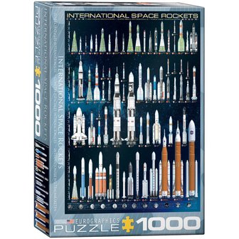 International Space Rockets - Puzzel (1000)