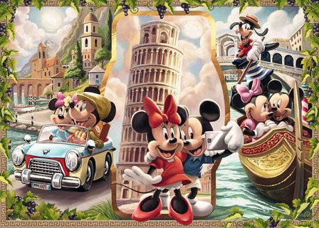 Mickey Mouse: Vakantie Mickey - Puzzel (1000)