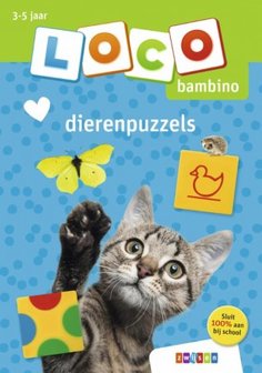 Loco Bambino Boekje - Dierenpuzzels