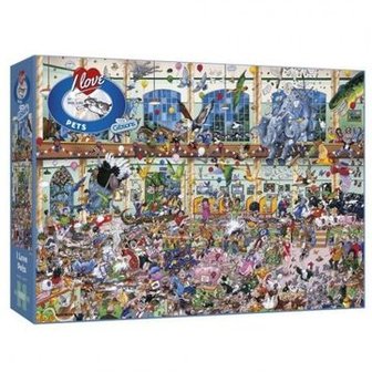 I Love Pets - Puzzel (1000)