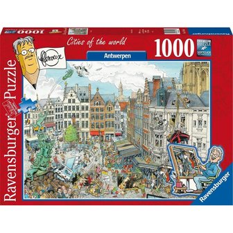 Fleroux: Antwerpen, Cities of the World - Puzzel (1000)