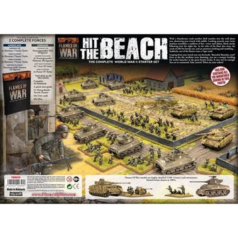 Flames of War: Hit the Beach - The Complete World War II Starter Set