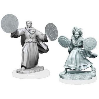 Critical Role Unpainted Miniatures: W1 Human Graviturgy &amp; Chronurgy Wizards