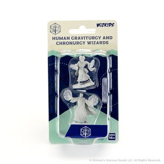 Critical Role Unpainted Miniatures: W1 Human Graviturgy &amp; Chronurgy Wizards