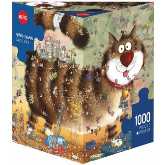 Cat&#039;s Life - Puzzel (1000)