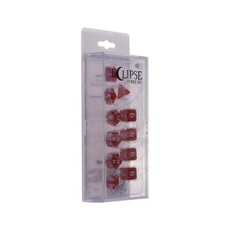 Eclipse 11 Dice Set: Apple Red (voor RPG)