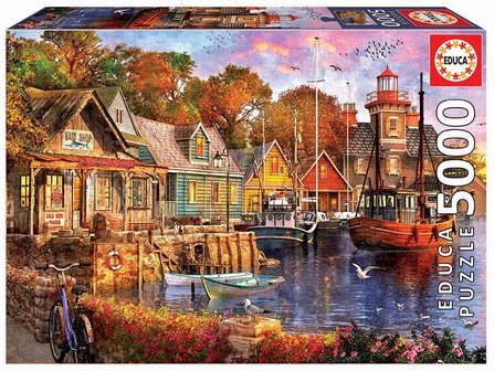 The Harbour Evening - Puzzel (5000)