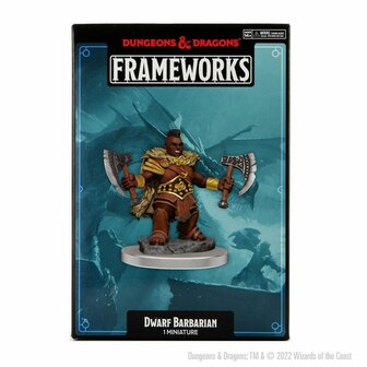 D&amp;D Frameworks: Dwarf Barbarian Female