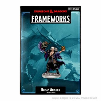 D&amp;D Frameworks: Human Warlock Male