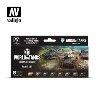 World of Tanks Paint Set (Vallejo)