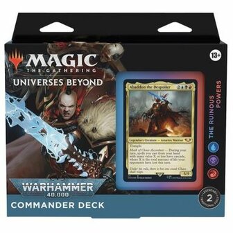 MTG - Universes Beyond: Commander Deck Warhammer 40.000 (The Ruinous Powers)