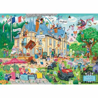 De Meilandjes Puzzel - Ch&acirc;teau op Stelten (1000)