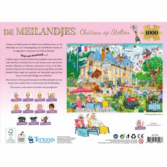 De Meilandjes Puzzel - Ch&acirc;teau op Stelten (1000)