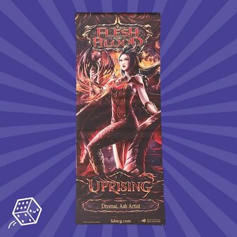 Flesh and Blood: Promotional Banner - Uprising - Dromai Ash Artist (80cm x 200cm)