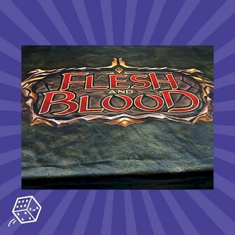 Flesh and Blood: Tafellaken - Table Cloth  (200cm x 115cm)