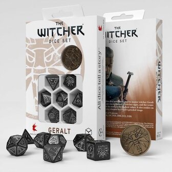 The Witcher Dice Set (Geralt)