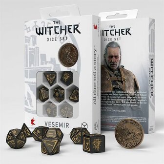 The Witcher Dice Set (Vesemir-The Sword Master)