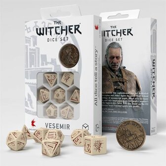 The Witcher Dice Set (Vesemir-The Old Wolf)