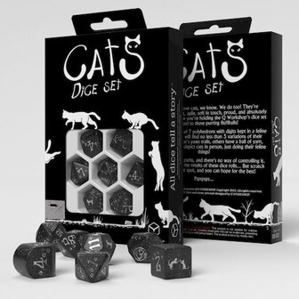 Cats Dice Set: Waffle (7)