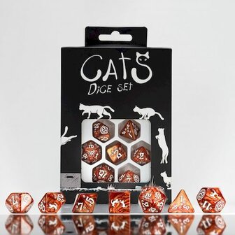 Cats Dice Set: Muffin (7)