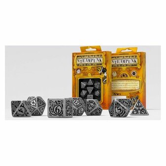 Steampunk Metal Dice Set  (7)