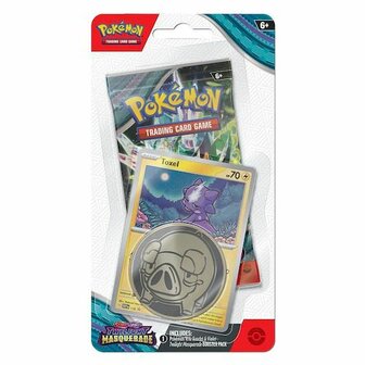  Pok&eacute;mon: Twilight Masquerade (Checklane Blister - Toxel)