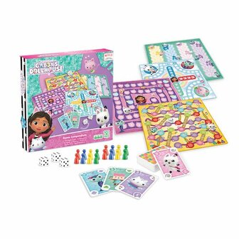 Gabby&rsquo;s Dollhouse Spellen Verzameling 8 in 1