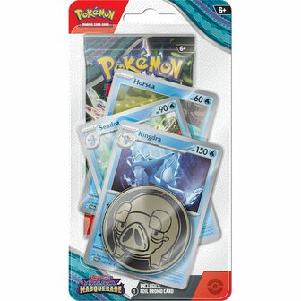  Pok&eacute;mon: Twilight Masquerade(Premium Checklane Blister - Kingdra)