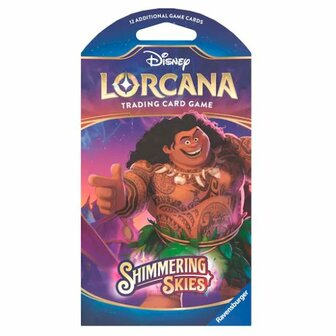 Disney Lorcana TCG - Shimmering Skies  - Sleeved Booster