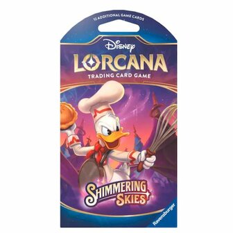 Disney Lorcana TCG - Shimmering Skies  - Sleeved Booster