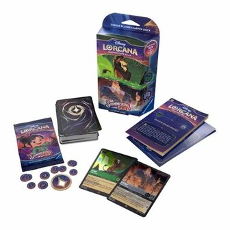 Disney Lorcana TCG - Shimmering Skies - Starter Deck Scar &amp; Kronk