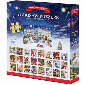 Adventskalender met puzzels: Christmas Memories