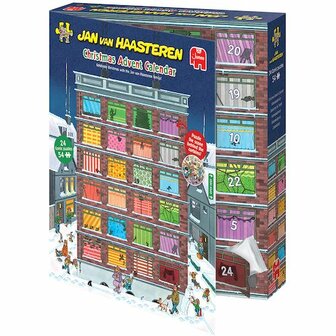 Jan van Haasteren &ndash; Kerst Adventskalender met Puzzels