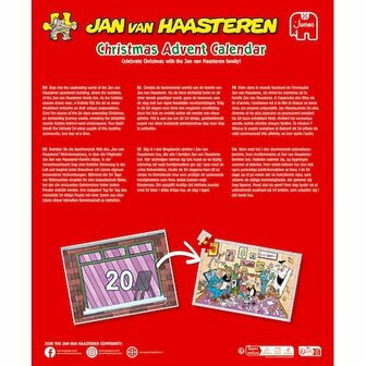 Jan van Haasteren &ndash; Kerst Adventskalender met Puzzels