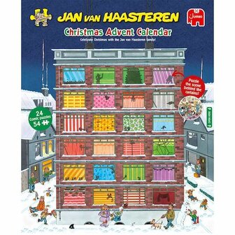 Jan van Haasteren &ndash; Kerst Adventskalender met Puzzels