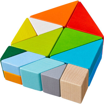 Tangram Kubus (3D Compositiespel)