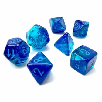 Gemini Blue-Blue/Light Blue Polydice (7)