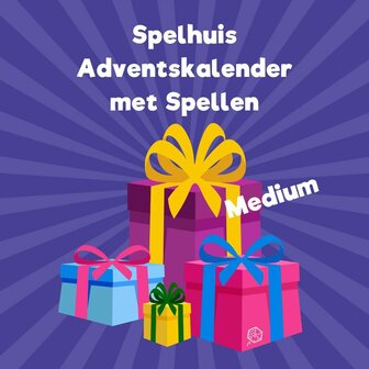 De Spelhuis Adventskalender Gezelschapsspellen Medium